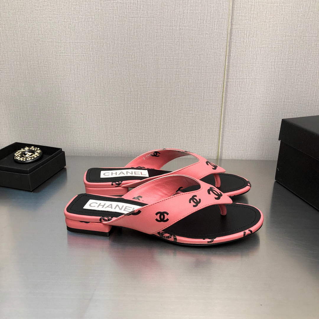 Chanel G38978 Sandals Printed Lambskin Women C91172 | chanel g38978 sandals printed lambskin women c9117 24