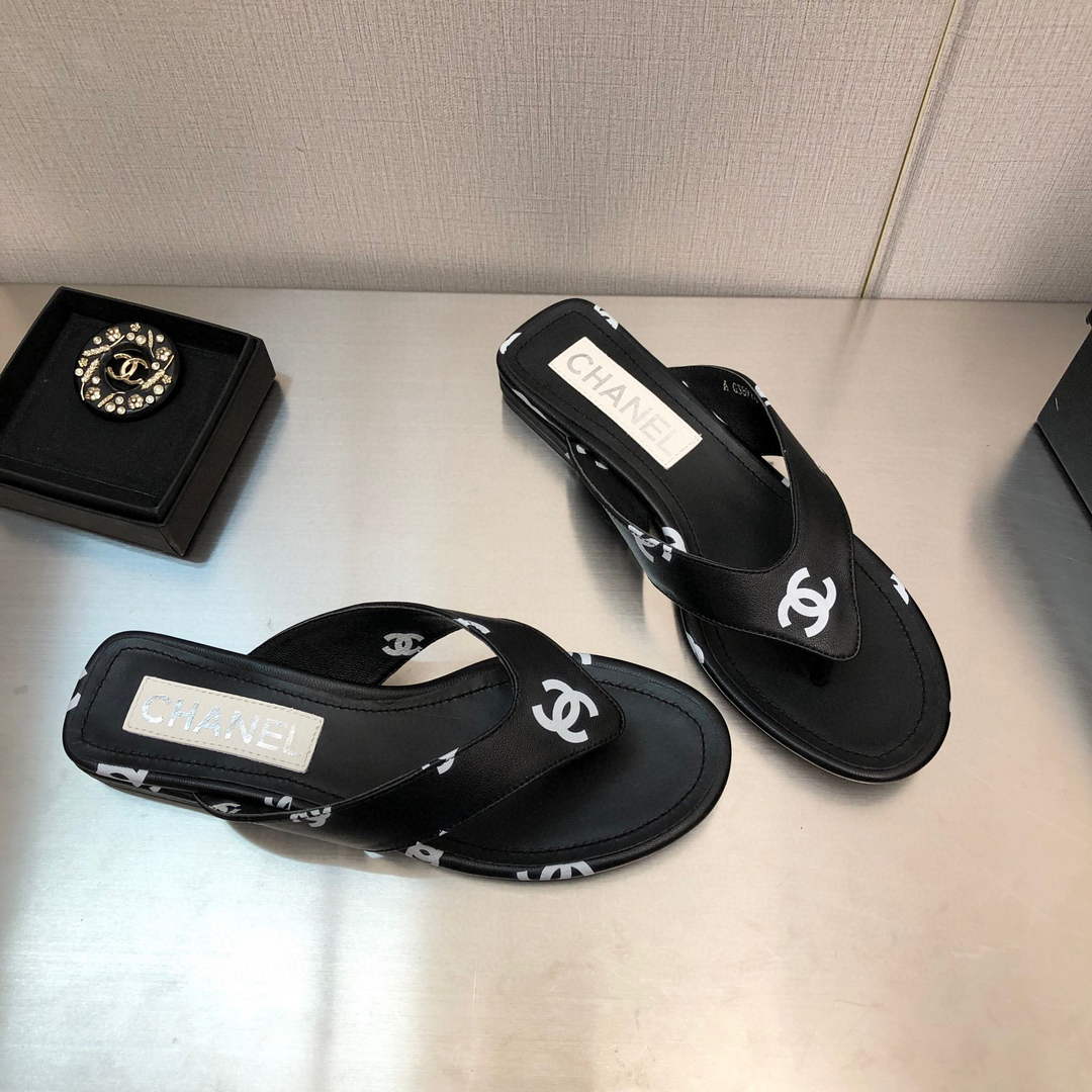 Chanel G38978 Sandals Printed Lambskin Women C91175 | chanel g38978 sandals printed lambskin women c9117 47