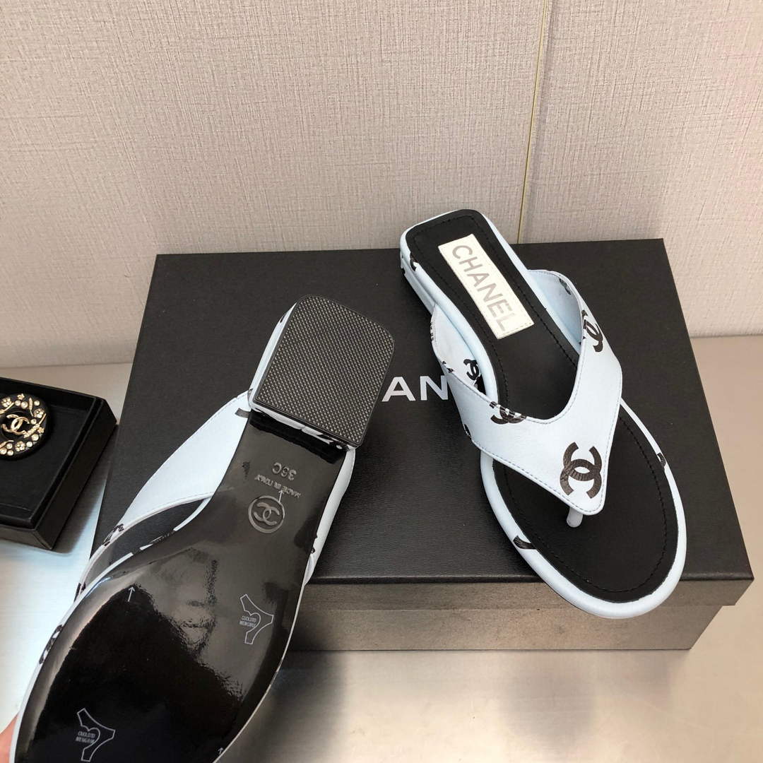 Chanel G38978 Sandals Printed Lambskin Women C91176 | chanel g38978 sandals printed lambskin women c9117 57