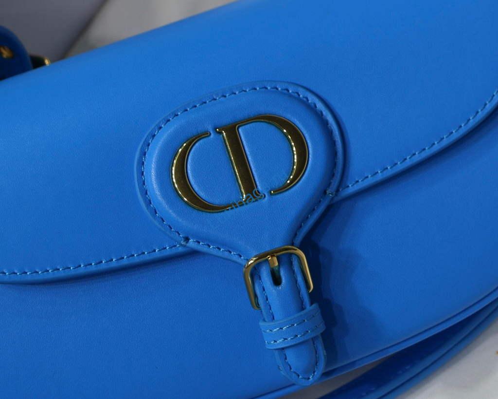Dior M9327 dior Bobby bag East West Box Calfskin Blue | dior m9327 dior bobby bag east west box calfskin 04