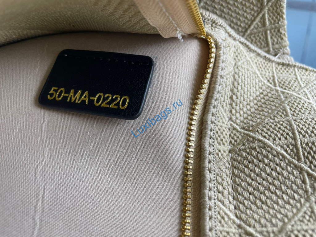 Dior M0565 Medium Lady D-Life Bag Cannage Embroidery Light Yellow | dior medium lady d life bag m0565 cannage embroidery 036