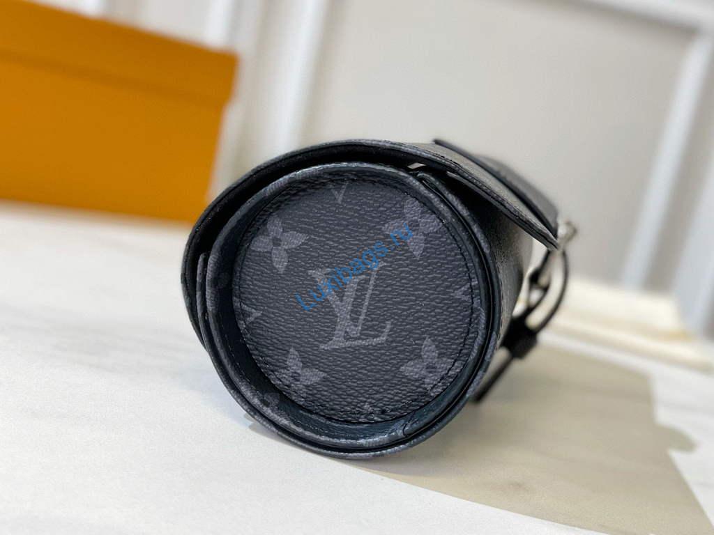 Louis Vuitton 3 Watch Case Monogram Eclipse Canvas M43385 | louis vuitton 3 watch case m47530 monogram canvas 32