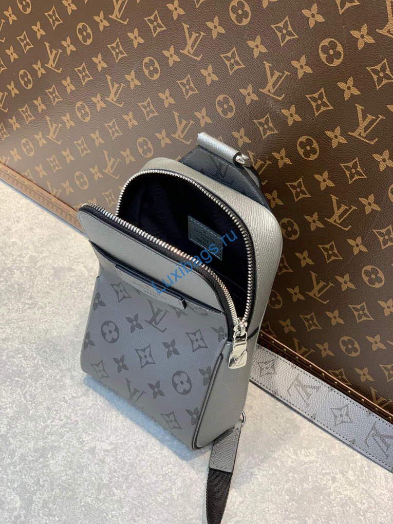 LV M30833 Louis Vuitton Outdoor Slingbag Gunmetal gray | lv m30833 louis vuitton outdoor slingbag 008