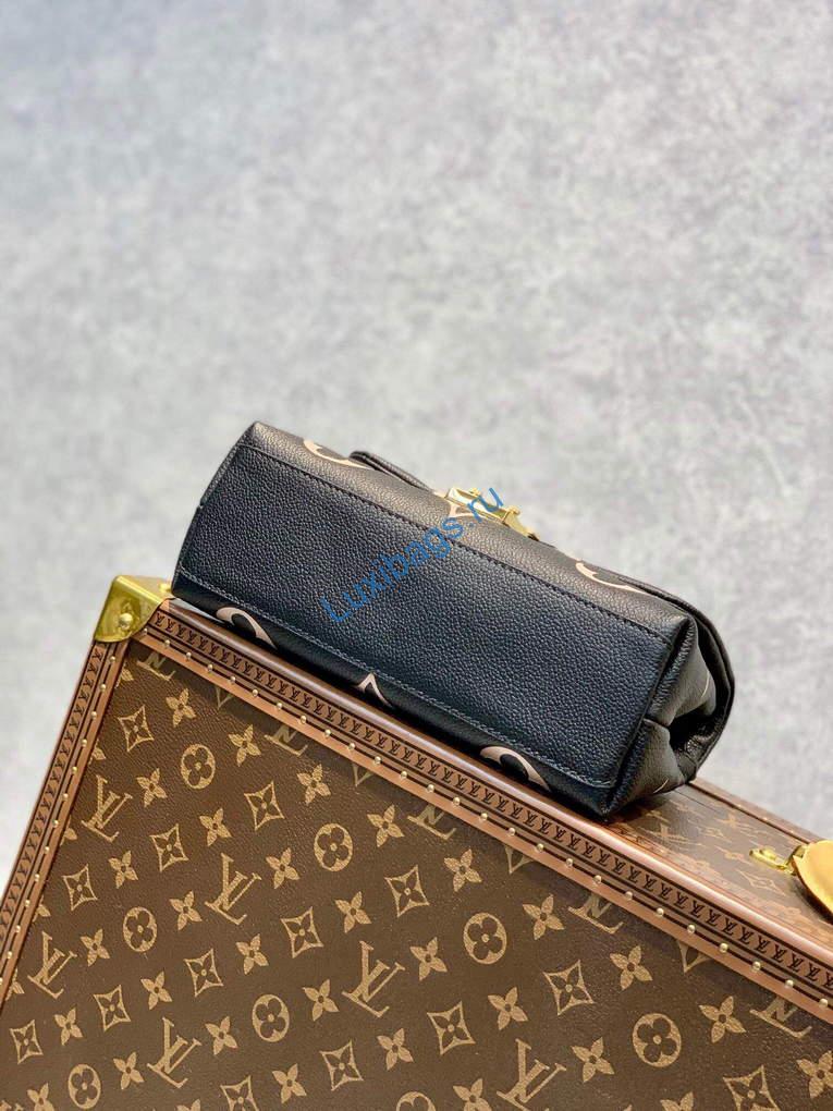 LV M45978 Louis Vuitton Madeleine BB Handbag Black | lv m45978 louis vuitton madeleine bb handbag black 008