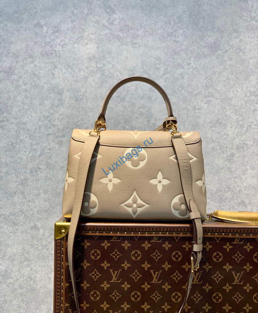 LV M46041 Louis Vuitton Madeleine MM Handbag Embossed Grained Cowhide Leather | lv m46041 louis vuitton madeleine mm handbag embossed grained cowhide leather 003