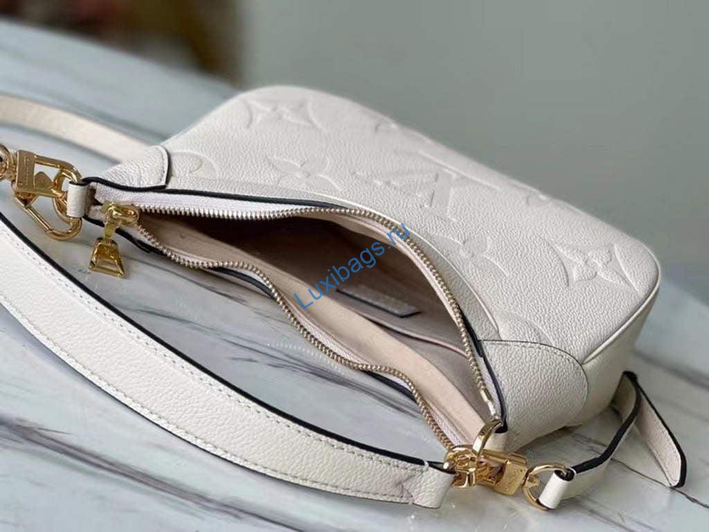 Louis Vuitton LV M46099 Bagatelle Bag Cream | lv m46091 louis vuitton bagatelle bb bag beige 08