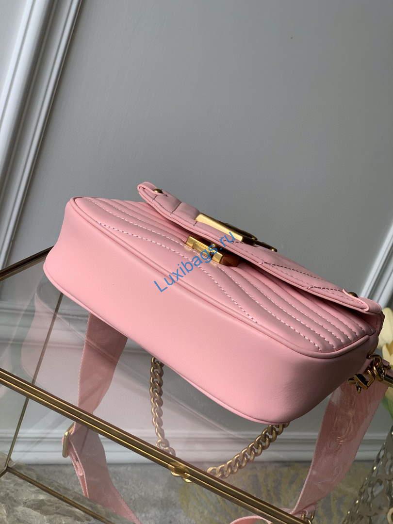 LV M56468 Louis Vuitton New Wave Multi-Pochette Leather M56461 Pink | lv m56461 louis vuitton new wave multi pochette leather black 005