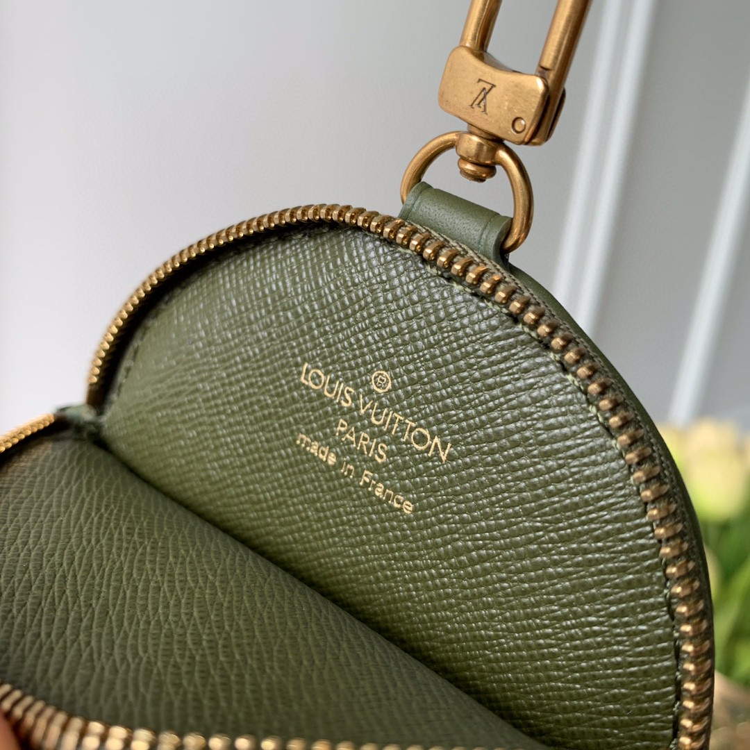 LV M56471 Louis Vuitton New Wave Multi-Pochette Leather M56461 Green | lv m56461 louis vuitton new wave multi pochette leather black 016