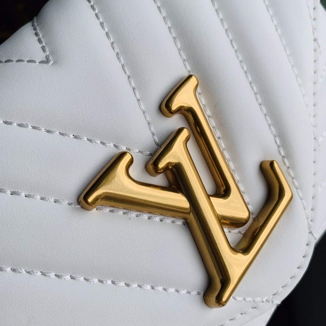 LV M56466 Louis Vuitton New Wave Multi-Pochette Leather M56461 White | lv m56461 louis vuitton new wave multi pochette leather black 025
