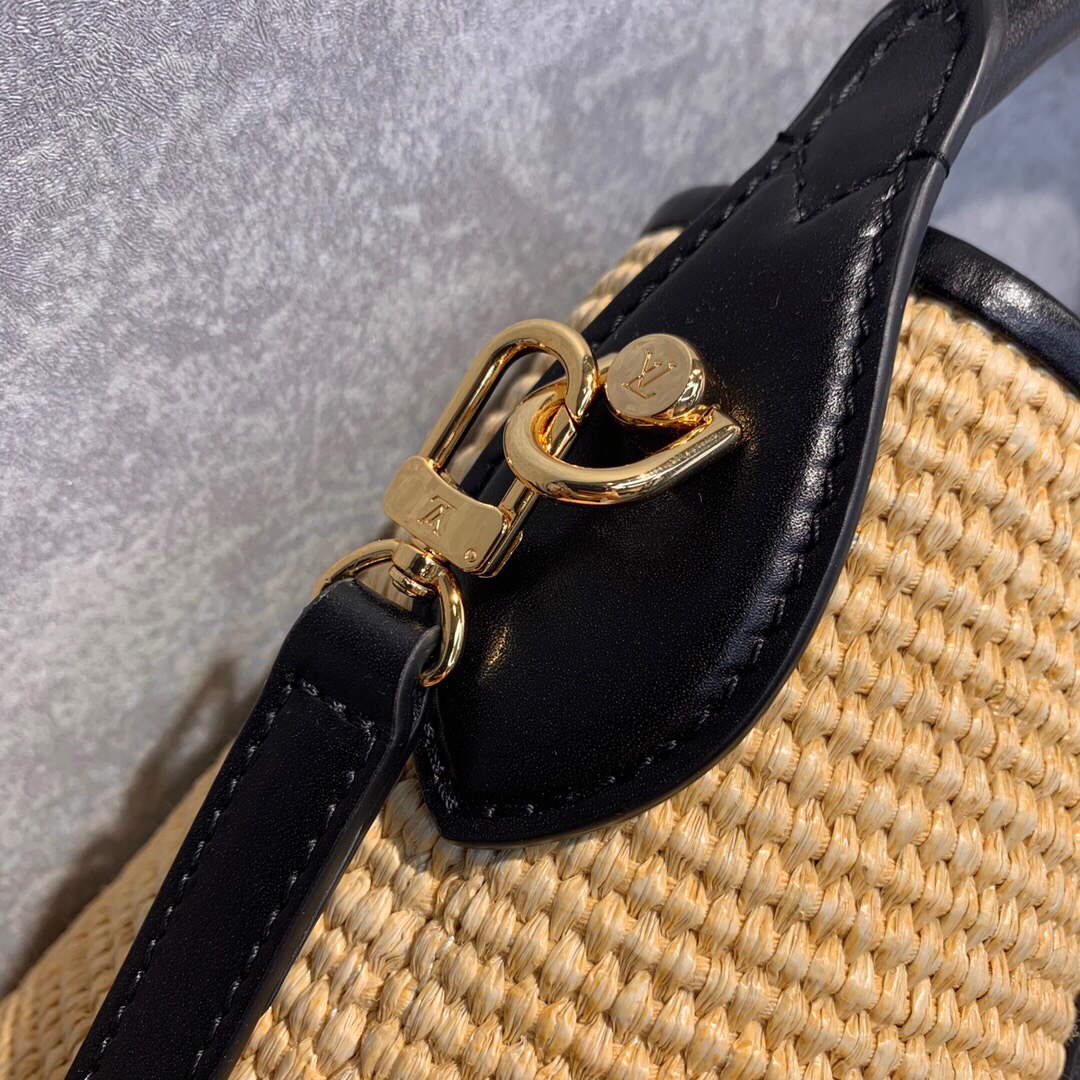 LV M59961 Louis Vuitton Petit Bucket Bag Black | lv m59961 louis vuitton petit bucket bag black 009