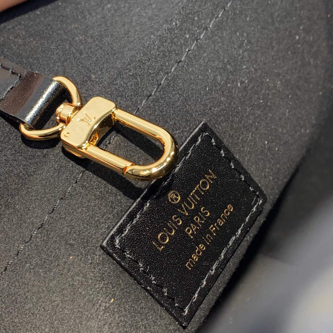 LV M59961 Louis Vuitton Petit Bucket Bag Black | lv m59961 louis vuitton petit bucket bag black 010