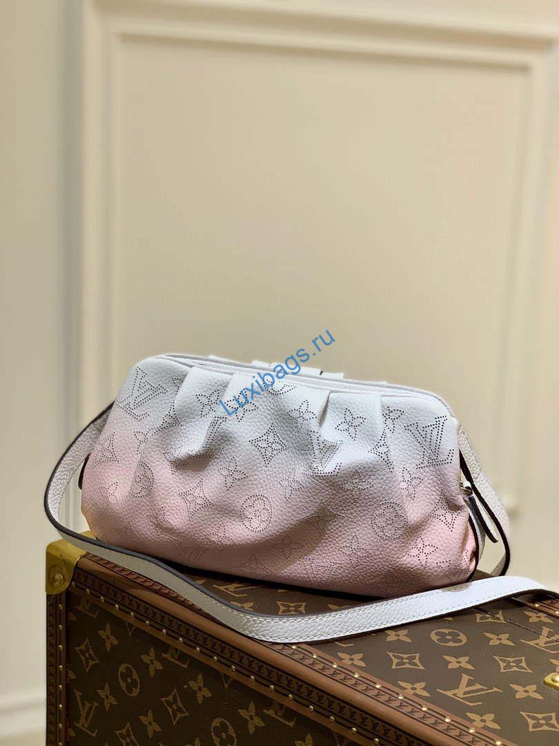 LV M80497 Louis Vuitton Scala Mini Pouch Bag Beige and Pink | lv m80497 louis vuitton scala mini pouch bag beige pink 004