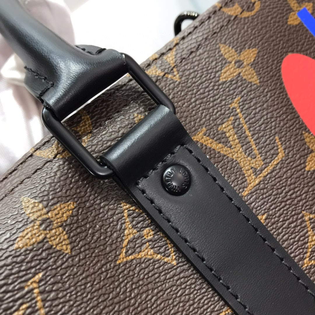 LV N44642 Louis Vuitton Keepall 50B Travel Bag Monogram | lv n44642 louis vuitton keepall 50b travel bag monogram 007