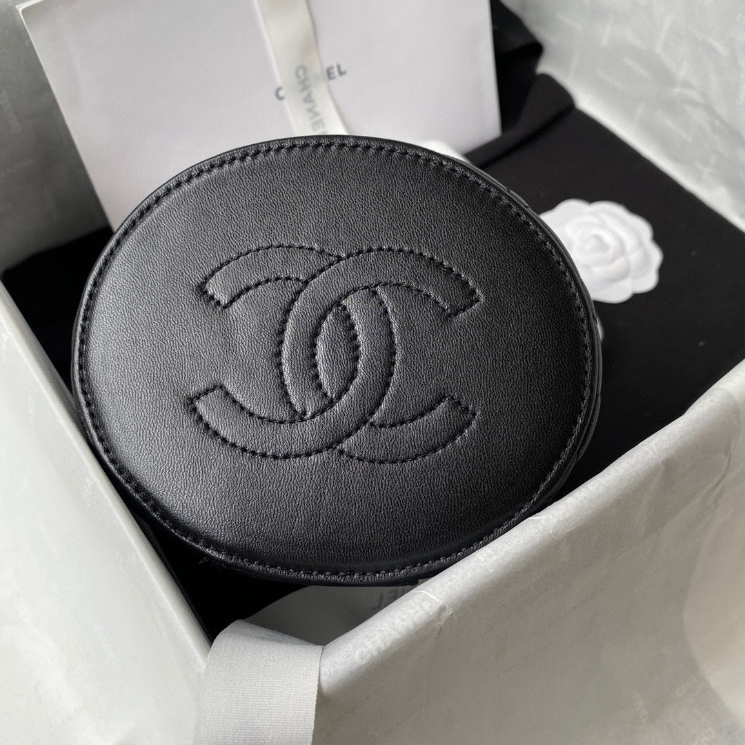 Chanel Vanity Case Lambskin AP2730 Black | chanel ap2730 vanity case lambskin 06
