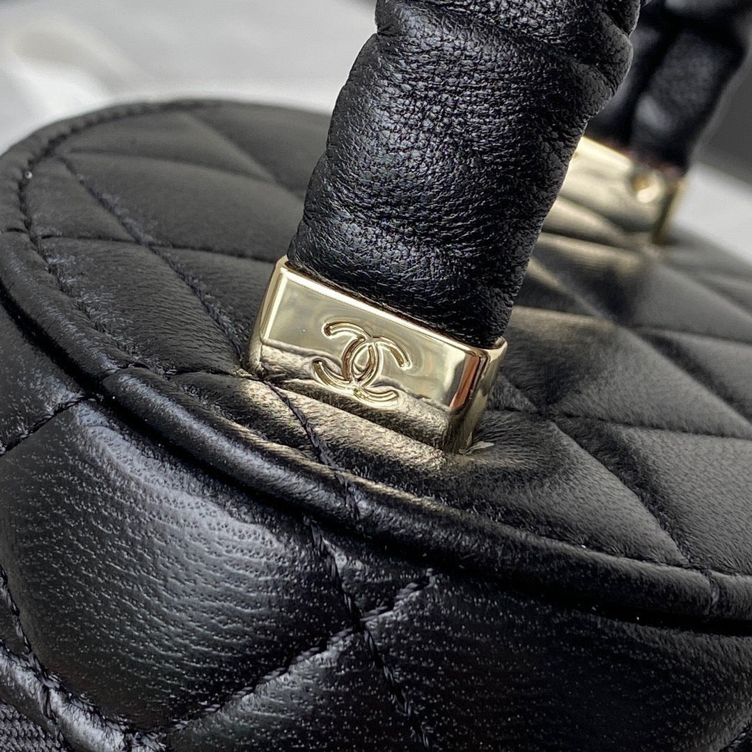 Chanel Vanity Case Lambskin AP2730 Black | chanel ap2730 vanity case lambskin 07