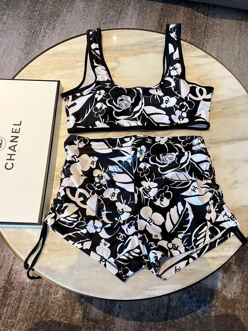Chanel Women's Bikini Swimsuit Suit P72633 | chanel womens bikini swimsuit suit 096