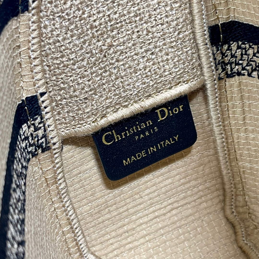 Dior Diorcamp Bag Small Model Beige Union Embroidered Jute Fabric M1241 | dior m1241 diorcamp bag small model beige union embroidered jute fabric 09