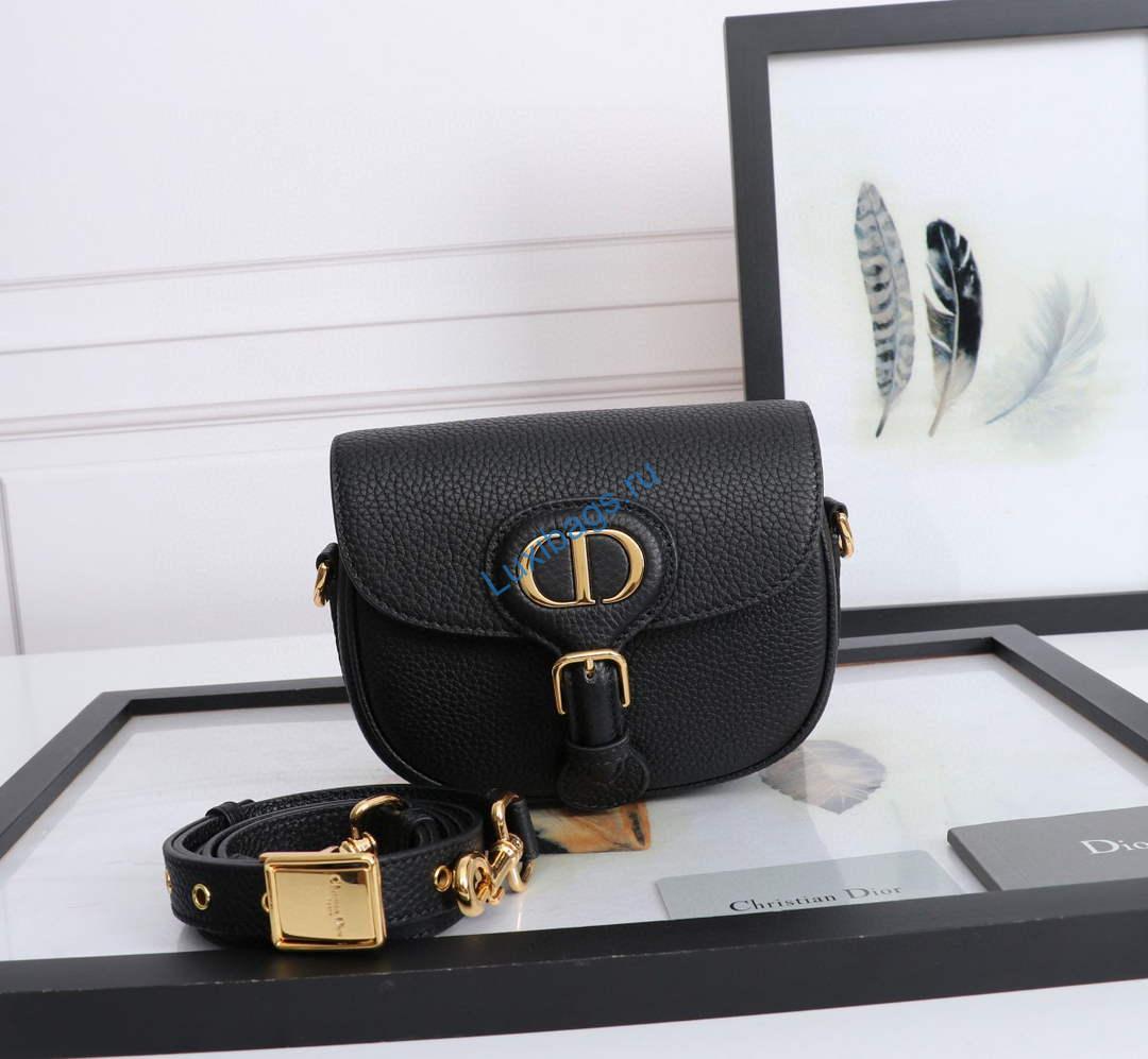 Dior M9317 Small bobby bag Black Grained Calfskin | dior m9317 small bobby bag black grained calfskin 1