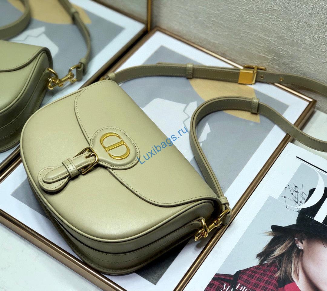Dior M9319 Medium Bobby Bag Beige Gray Box Calfskin | dior m9319 medium bobby bag beige gray box calfskin 3