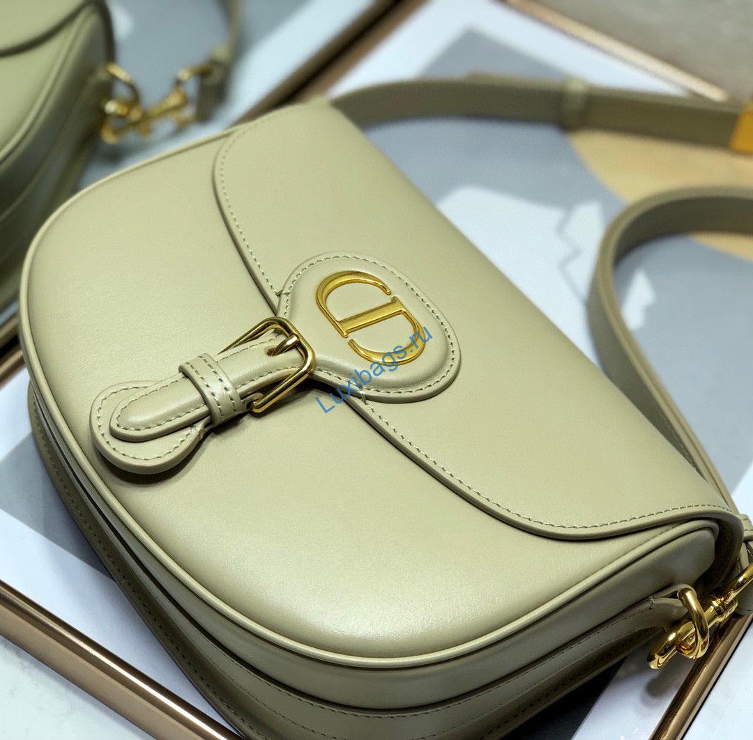 Dior M9319 Medium Bobby Bag Beige Gray Box Calfskin | dior m9319 medium bobby bag beige gray box calfskin 5