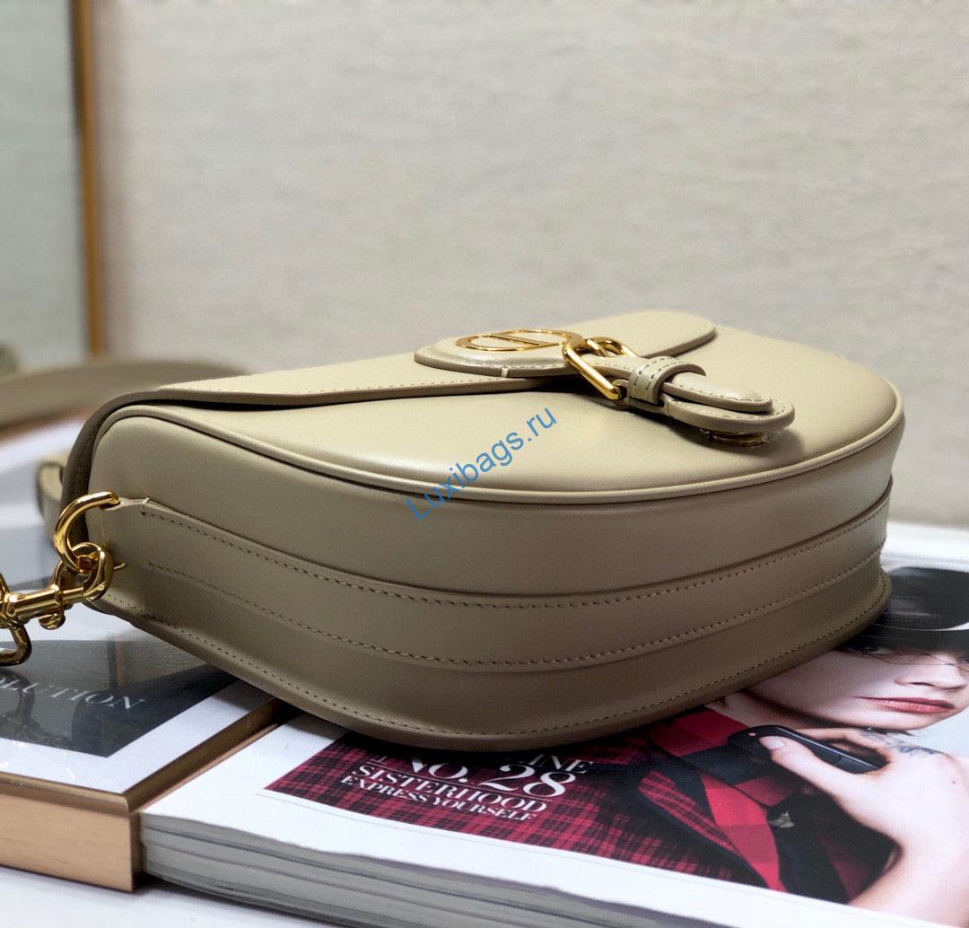 Dior M9319 Medium Bobby Bag Beige Gray Box Calfskin | dior m9319 medium bobby bag beige gray box calfskin 6