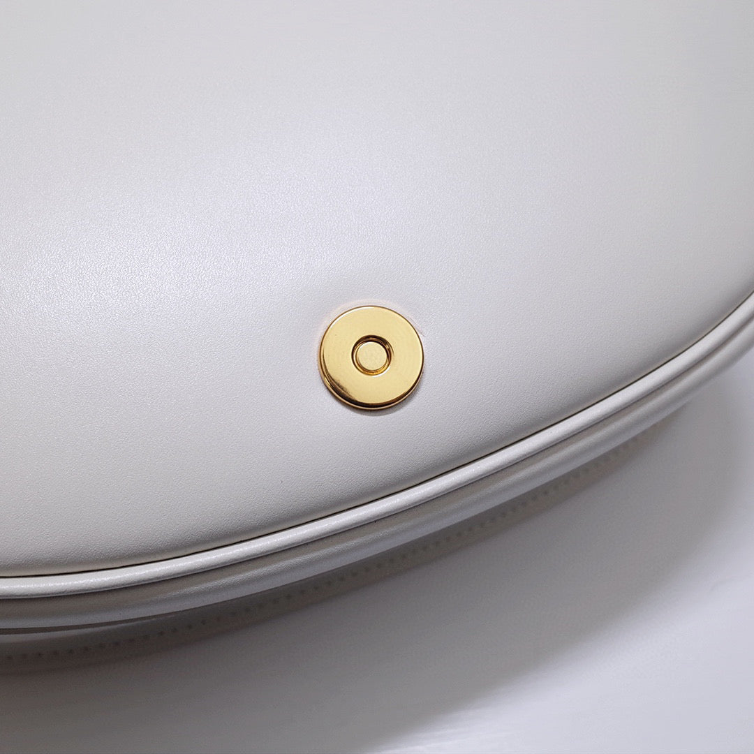 Dior M9320 Large Bobby Bag white Box Calfskin with Blue Oblique Strap | dior m9320 large bobby bag white box calfskin with blue oblique strap 07