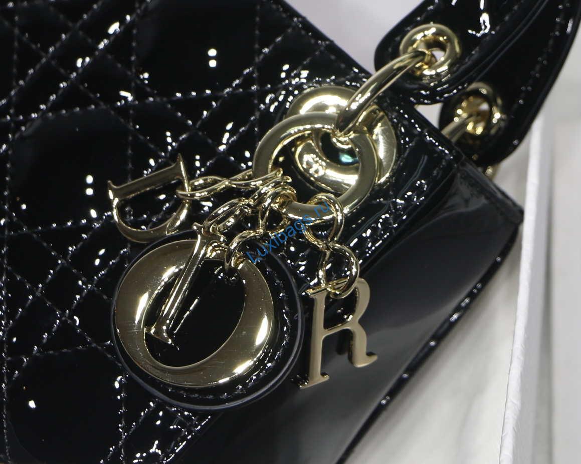 dior micro lady dior bag s0856 black patent cannage lambskin 2 Dior MICRO LADY Dior Bag S0856 Black Patent Cannage Lambskin | dior micro lady dior bag s0856 black patent cannage lambskin 003