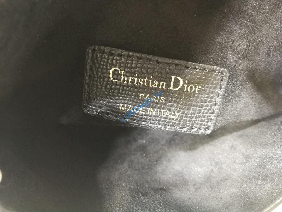 Dior Saddle Belt Bag S5632 Black grained calfskin | dior s5632 saddle belt bag black grained calfskin 07