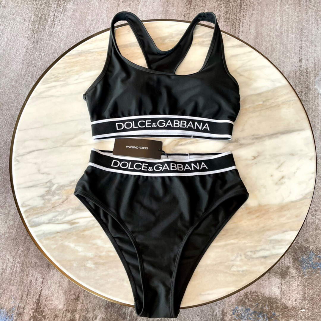 Dolce&Gabbana Bikini with branded stretch band O8A91JFUGA2 | dolce gabbana bikini with branded stretch band o8a91jfuga2 004