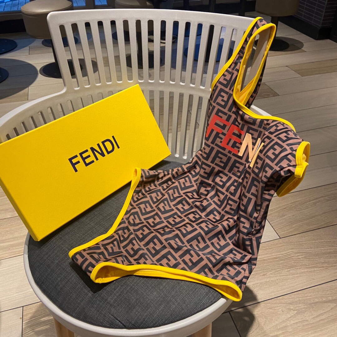 Fendi Women's swimsuit with Fendi Bikini FXB970 | fendi womens bikini swimsuit 022