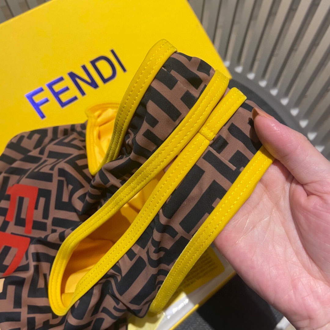Fendi Women's swimsuit with Fendi Bikini FXB970 | fendi womens bikini swimsuit 026