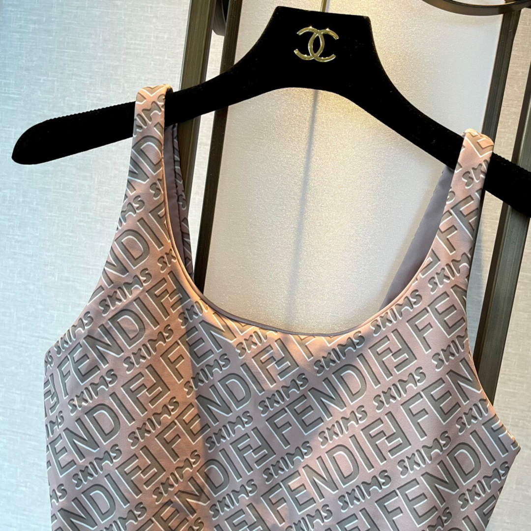 Fendi Women's swimsuit with Fendi Bikini FXB975 | fendi womens bikini swimsuit 067