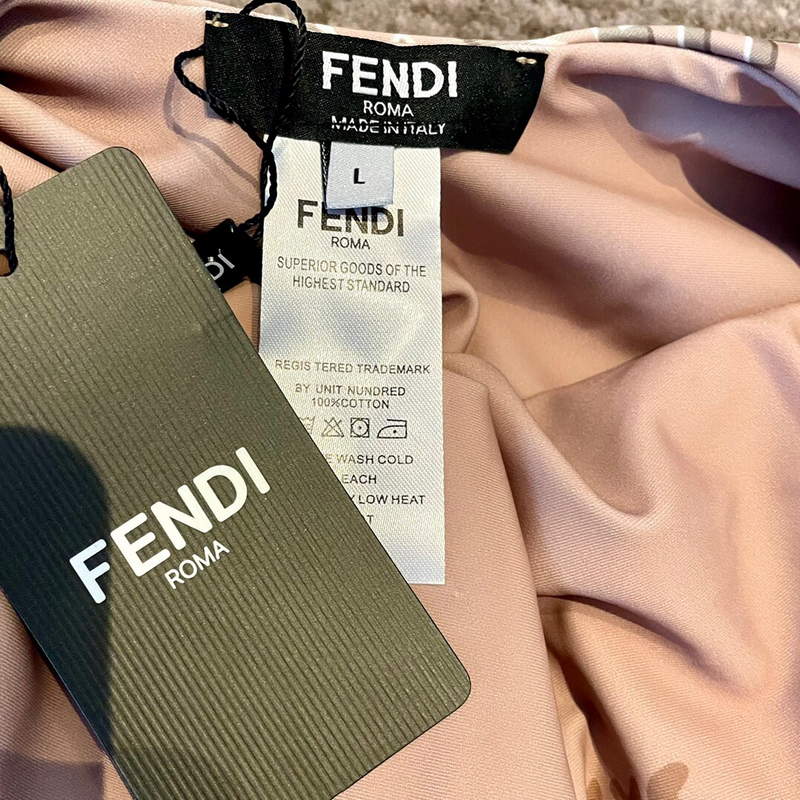 Fendi Women's swimsuit with Fendi Bikini FXB975 | fendi womens bikini swimsuit 070
