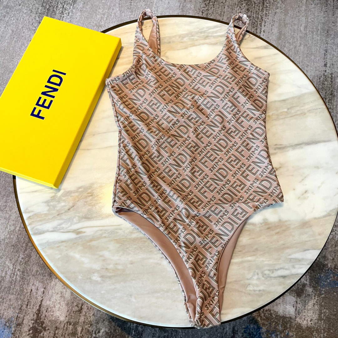 Fendi Women's swimsuit with Fendi Bikini FXB975 | fendi womens bikini swimsuit 071