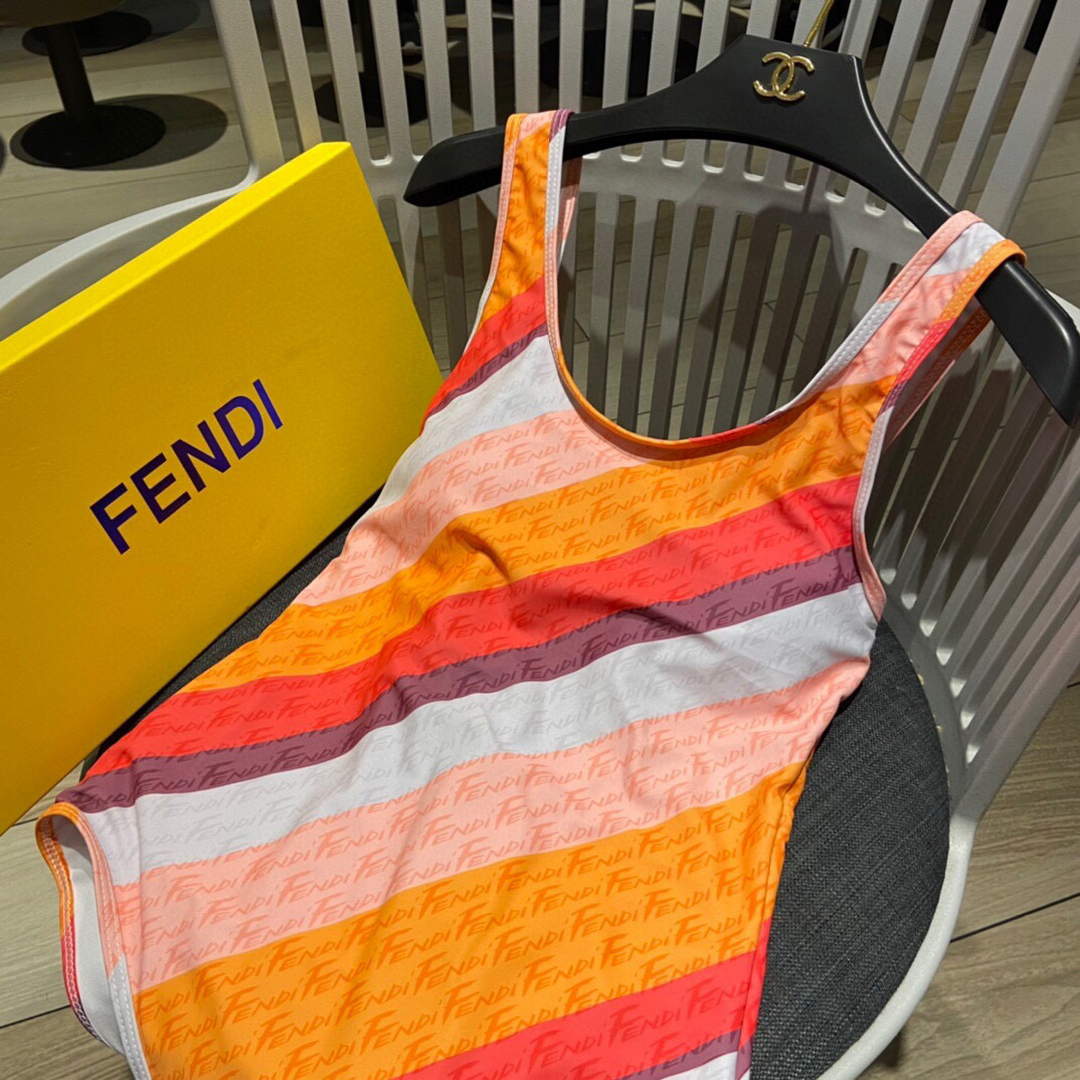 Fendi Women's swimsuit with Fendi Bikini FXB977 | fendi womens lycra bikini swimsuit 026