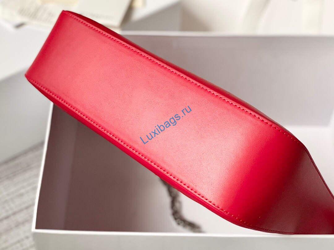 Givenchy BB50LGB1A4 Small Moon Cut Out bag in Leather Red | givenchy bb50lgb small moon cut out bag in leather 005