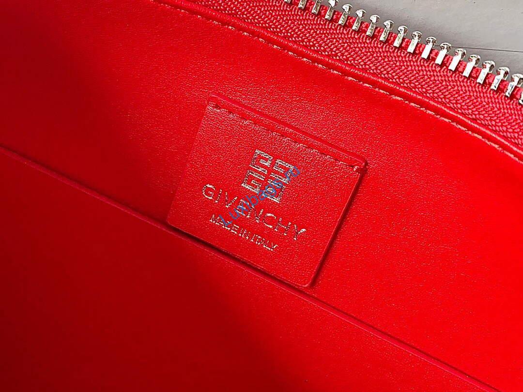 Givenchy BB50LGB1A4 Small Moon Cut Out bag in Leather Red | givenchy bb50lgb small moon cut out bag in leather 010