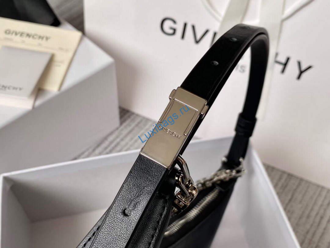 Givenchy BB50LGB1A4 Small Moon Cut Out bag in Leather Black | givenchy bb50lgb small moon cut out bag in leather 018