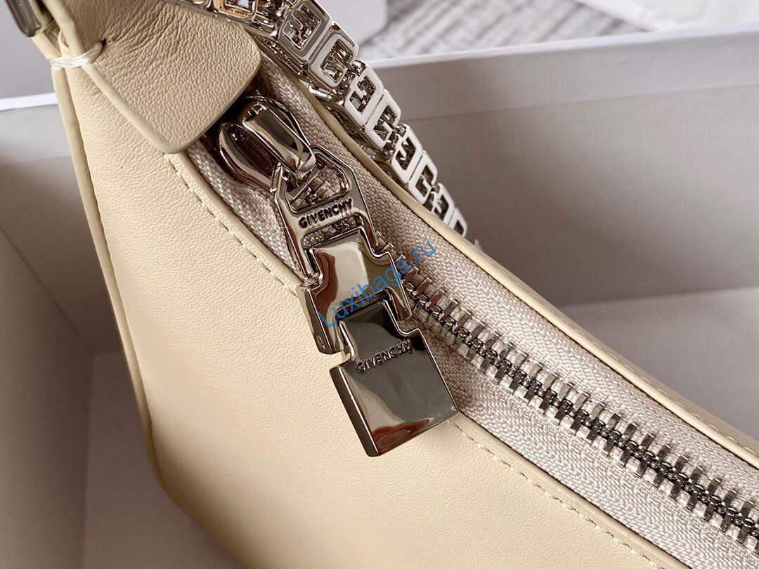 Givenchy BB50LGB1A4 Small Moon Cut Out bag in Leather Beige | givenchy bb50lgb small moon cut out bag in leather 029