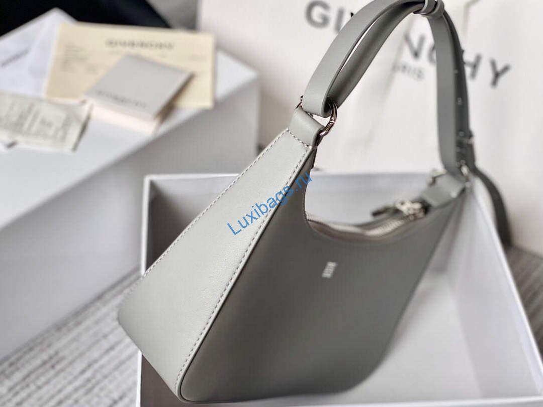 Givenchy BB50LGB1A4 Small Moon Cut Out bag in Leather Gray | givenchy bb50lgb small moon cut out bag in leather 043