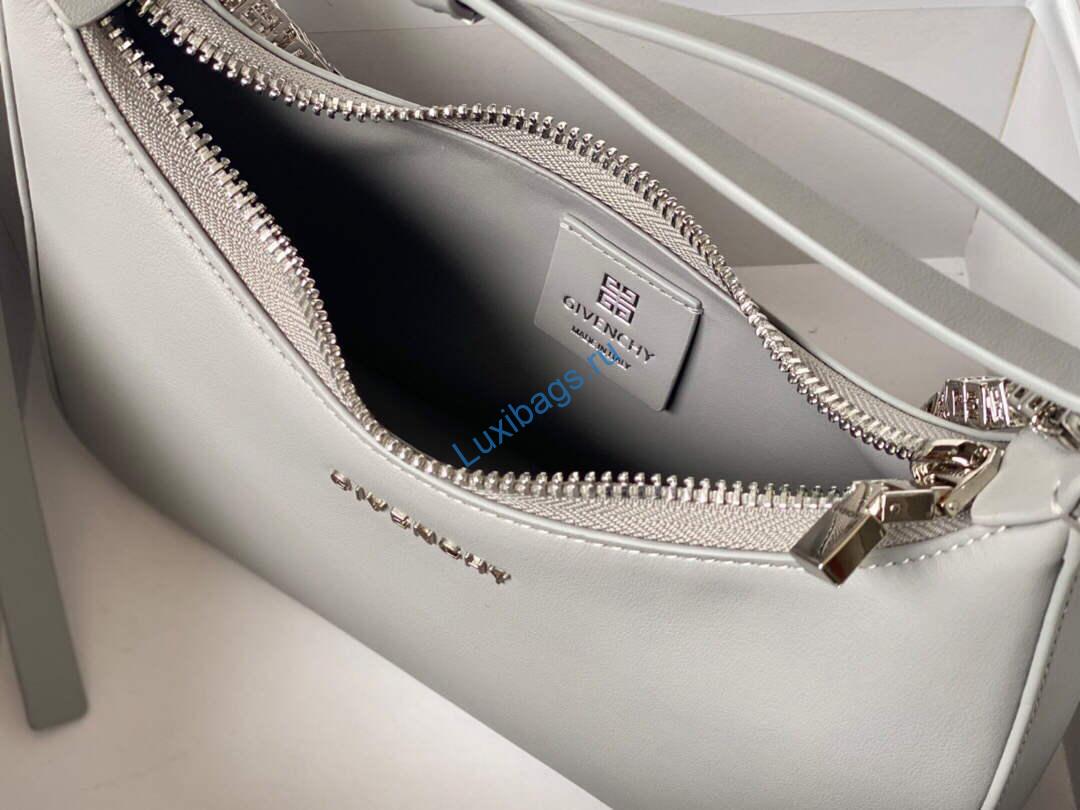 Givenchy BB50LGB1A4 Small Moon Cut Out bag in Leather Gray | givenchy bb50lgb small moon cut out bag in leather 046