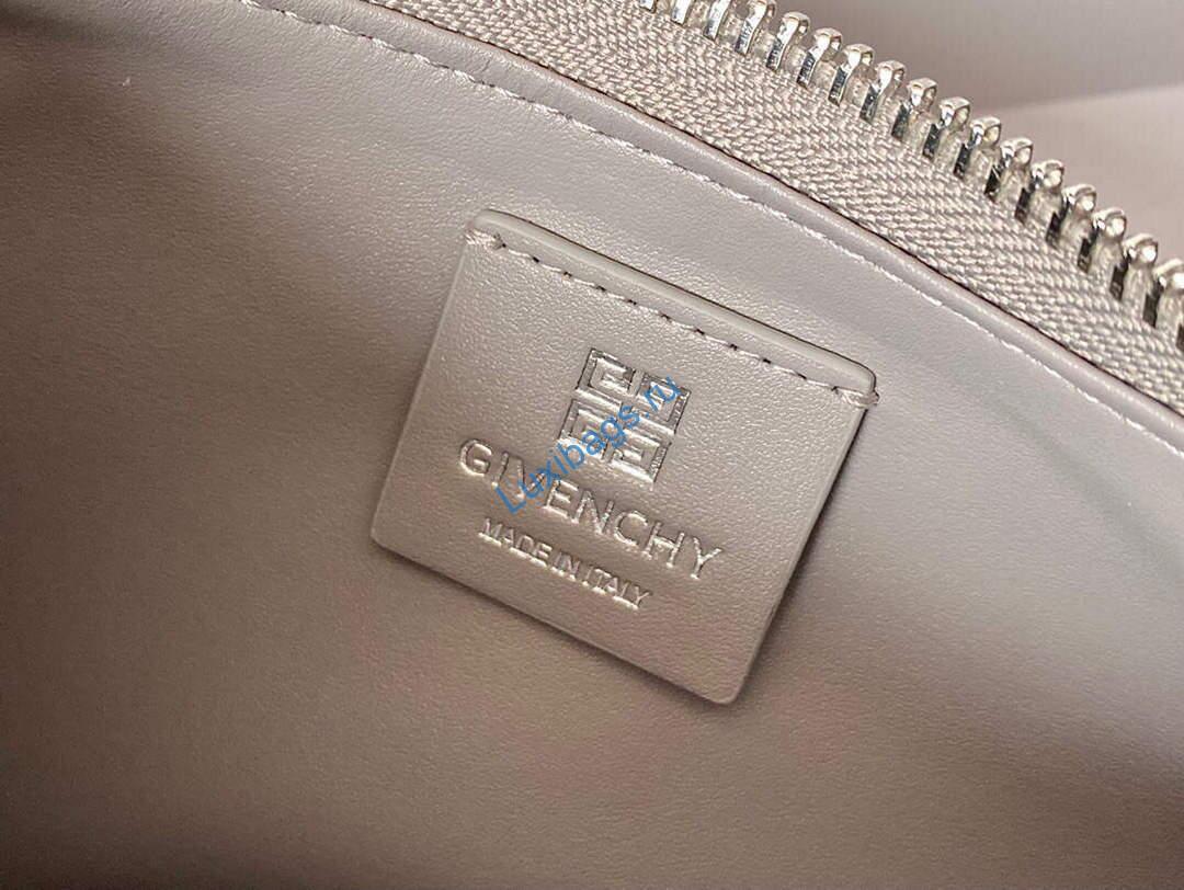 Givenchy BB50LGB1A4 Small Moon Cut Out bag in Leather Gray | givenchy bb50lgb small moon cut out bag in leather 049