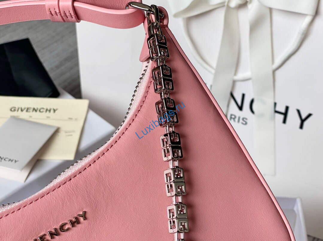 Givenchy BB50LGB1A4 Small Moon Cut Out bag in Leather Pink | givenchy bb50lgb small moon cut out bag in leather 055