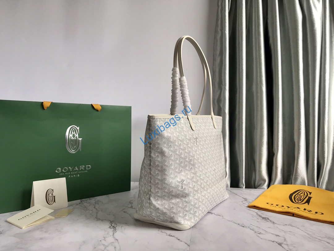 Goyard MMLTY01CL03P Artois MM Bag White | goyard mmlty01cl03p artois mm bag 092