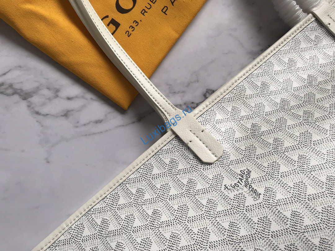 Goyard MMLTY01CL03P Artois MM Bag White | goyard mmlty01cl03p artois mm bag 095