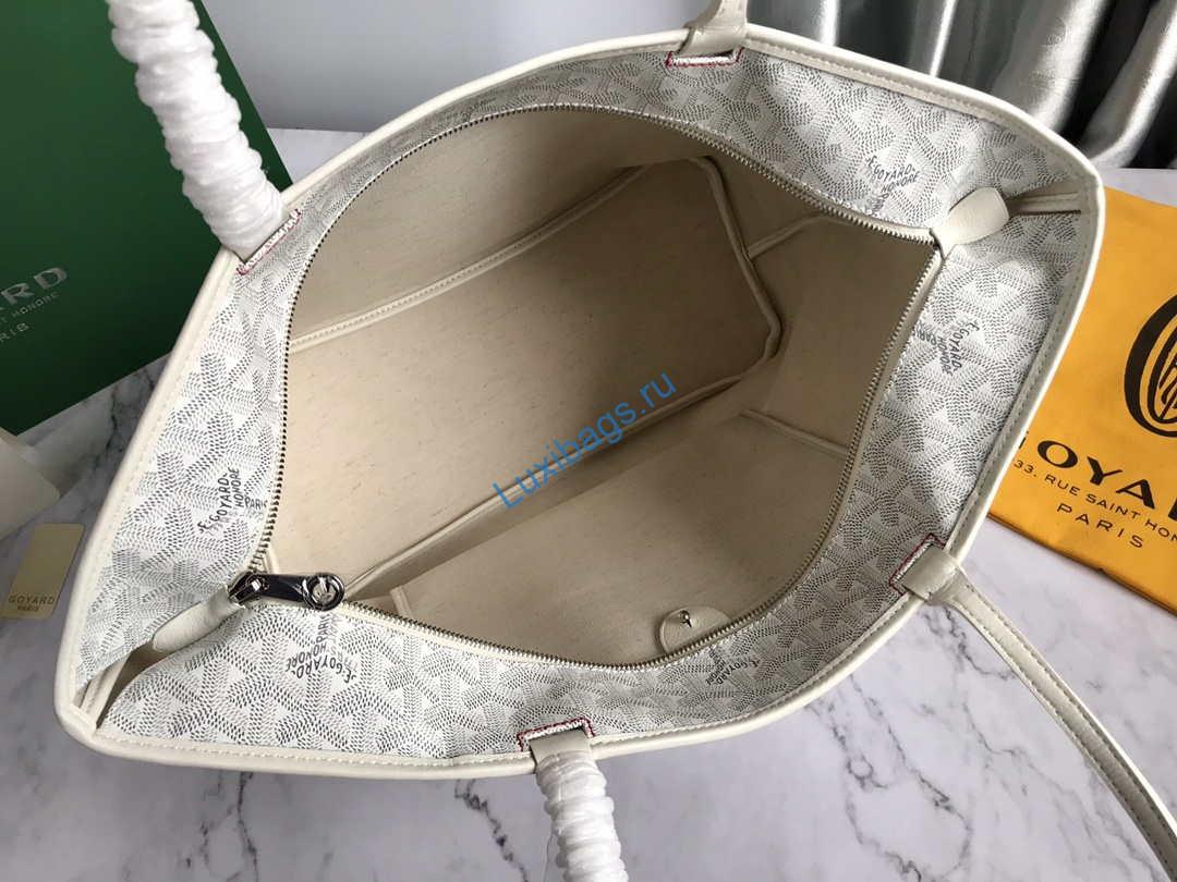 Goyard MMLTY01CL03P Artois MM Bag White | goyard mmlty01cl03p artois mm bag 097