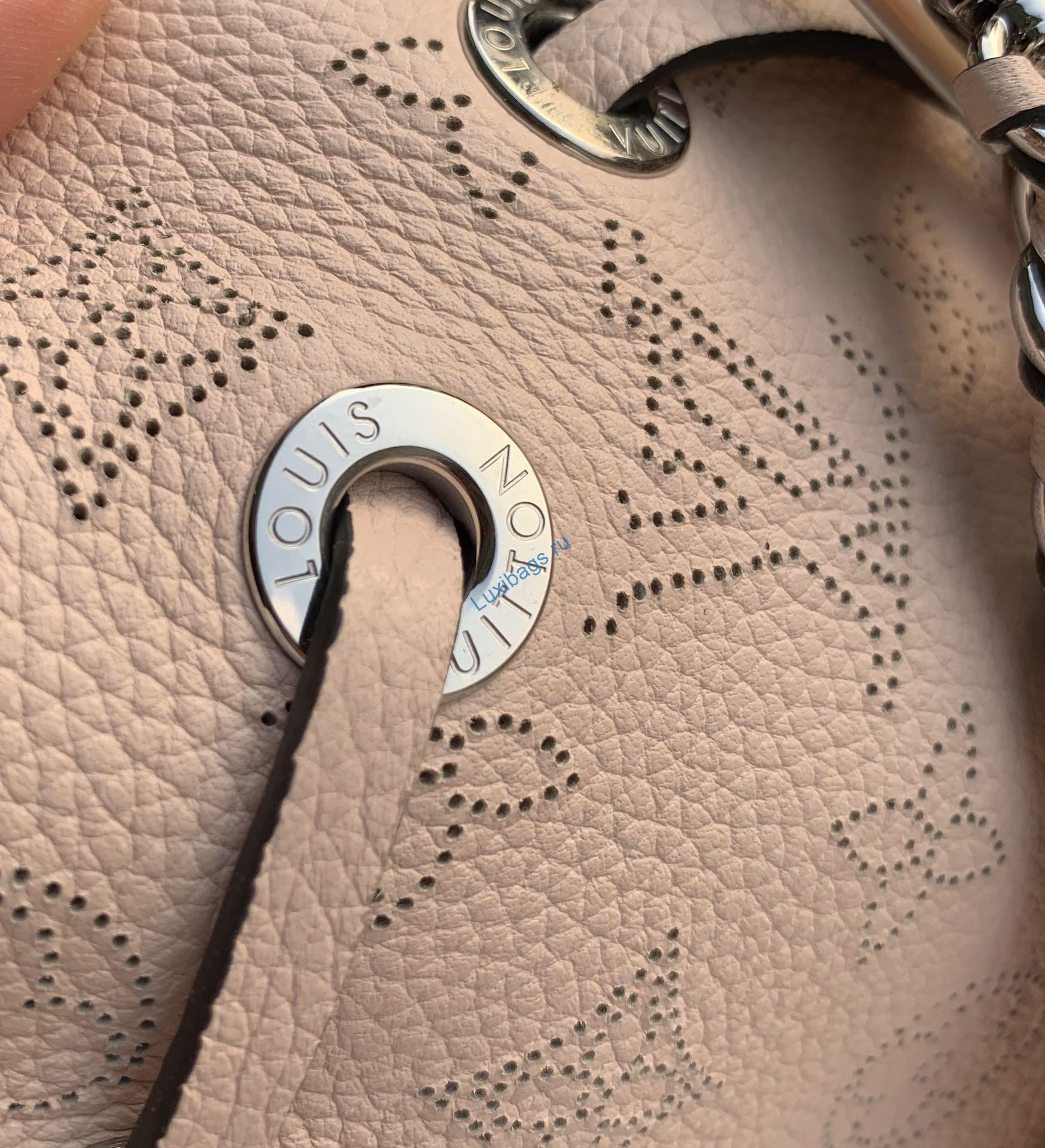 Louis Vuitton LV M59203 Bella Tote Mahina Crème Beige | louis vuitton lv m59200 bella tote mahina 017