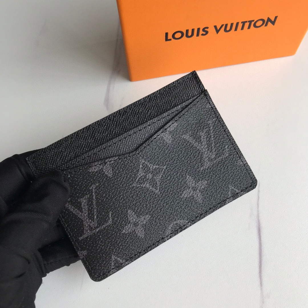 Louis Vuitton LV M60166 Neo Porte Cartes Wallets Monogram Canvas | louis vuitton lv m60166 neo porte cartes wallets monogram 45