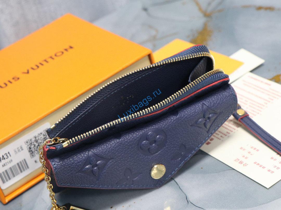 Louis Vuitton LV M69420 Card Holder Recto Verso Monogram Navy Blue | louis vuitton lv m69420 card holder recto verso monogram navy blue 09