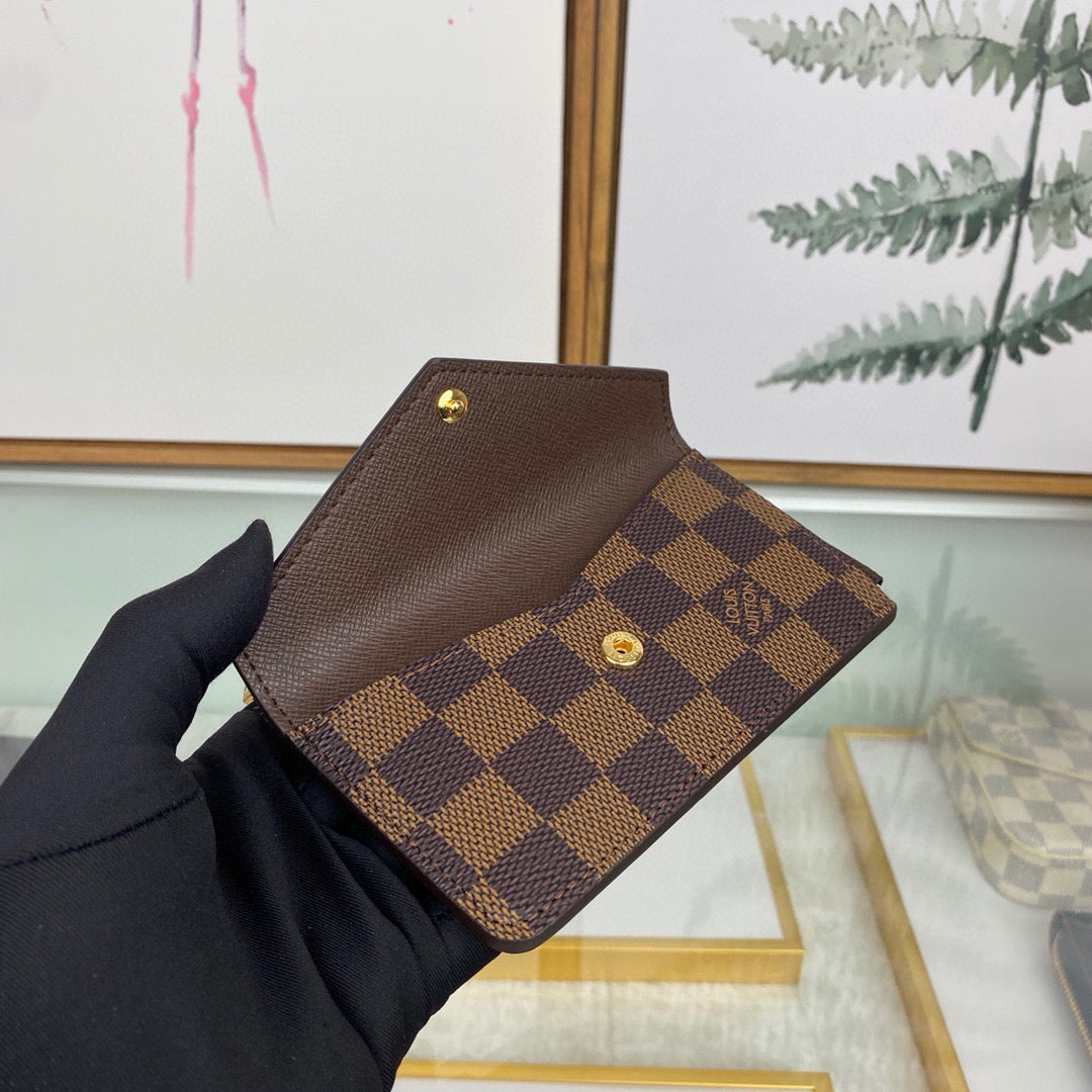 Louis Vuitton LV M69431 Card Holder Recto Verso Coffee Brown | louis vuitton lv m69431 card holder recto verso 05